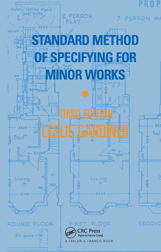 Standard Method of Specifying for Minor Works - cover