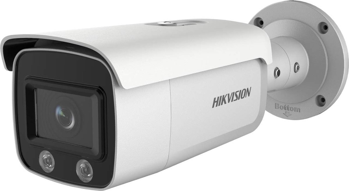 Hikvision 2MP Colorvu Fixed Bullet Netwerk Camera - 4mm - 2 Megapixel