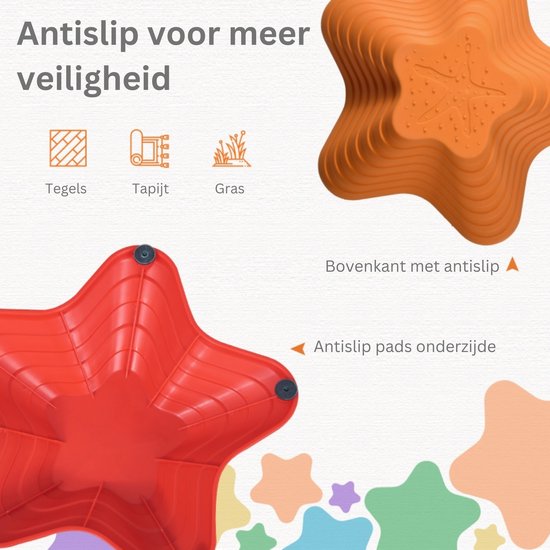Balansstenen - Balansspel - Stapstenen speelgoed - Stapelstenen - Rivierstenen - Buitenspeelgoed - 11 stuks van HyperMotion — afbeelding 3