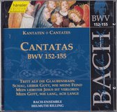 Cantatas BWV 152-155 - Johann Sebastian Bach - Bach-ensemble o.l.v. Helmuth Rilling