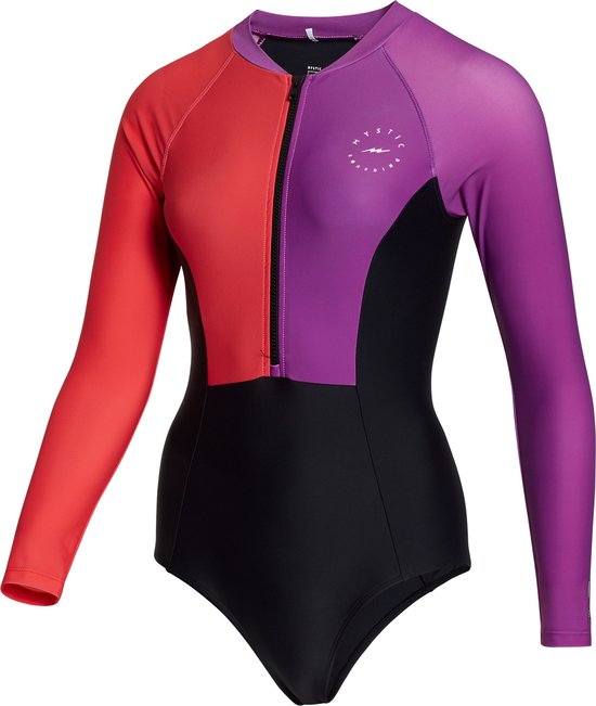 Mystic Jayde L/S Swimsuit - 2023 - Sunset Purple - M