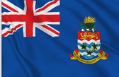 VlagDirect - Kaaiman vlag - Kaaimaneilanden vlag - 90 x 150 cm