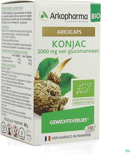 POUDRE DE KONJAC BIO - Compléments alimentaires haut de gamme