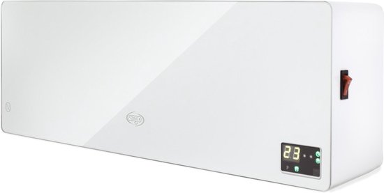 Argoclima Chic Keramische Kachel 2000W - Elektrische Verwarming - Instelbare Temperatuur - Energiezuinige Kachel - Wandmodel - Wit