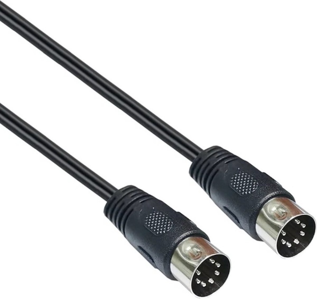 DIN 7-pins audiokabel / zwart - 3 meter