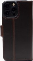 Wachikopa leather Classic iPhone Case for iPhone 14 Pro Max Dark Brown