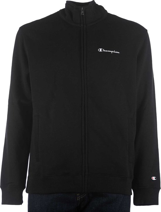 Zwart Kampioen Sweatshirt Met Volledige Rits - Sportwear - Volwassen