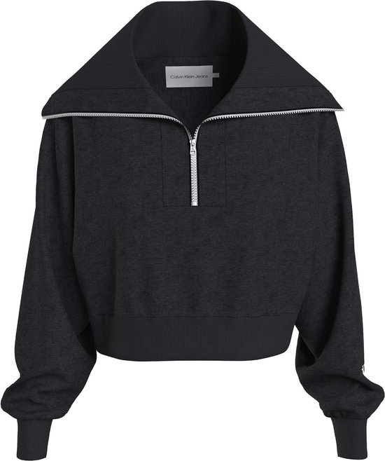 Sweat-Shirt Ck Jeans Spacer Demi-Zip Swea - Fashion Wear - Femme