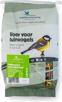 Premium No Mess schilvrij strooivoer 12,5 kg | Vogelbescherming Nederland | Topproduct op basis van kennis en onderzoek van Vogelbescherming Nederland | Onkruidvrij en schilvrij tuinvogelvoer |