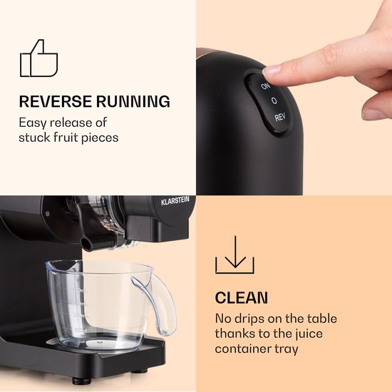 Bella Elegance sapcentrifuge 200 W 400 ml BPA-vrij van Bella — afbeelding 4