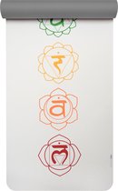 Yogistar Yogamat pro art collection chakra snow/graphite