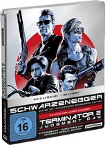 Terminator 2: Judgement Day (1991) (30th Anniversary Edition) [Ultra HD Blu-ray, 3D & 2D Blu-ray - Steelbook] geen NL ondertiteling