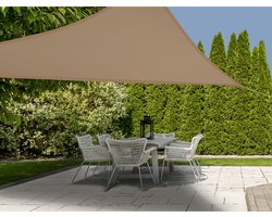 Schaduwdoek Driehoek Zandkleur | 360 x 360 x 360 cm | Tarp