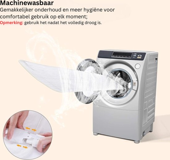 INVENTUM HN139G Elektrische Onderdeken 150x80 cm | Eenpersoons - Oververhittingsbeveiliging - Fleece - Warmtedeken Wit