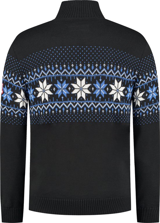 Herentrui Grof Gebreide Wollen Trui Heren Leif Nelson Coltrui Voor