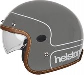 Helstons Corporate Carbon Fiber Grey Jet Helmet 2XL - Maat 2XL - Helm