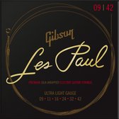 Gibson SEG-LES9 Les Paul Premium 9-42 - Elektrische gitaarsnaren