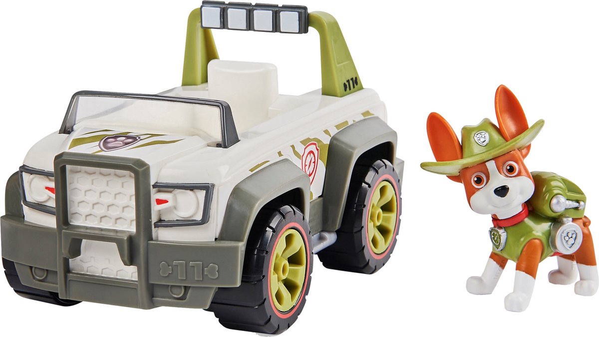 PAW Patrol - Tracker's Jungle Cruiser - speelgoedauto met speelfiguur — afbeelding 18