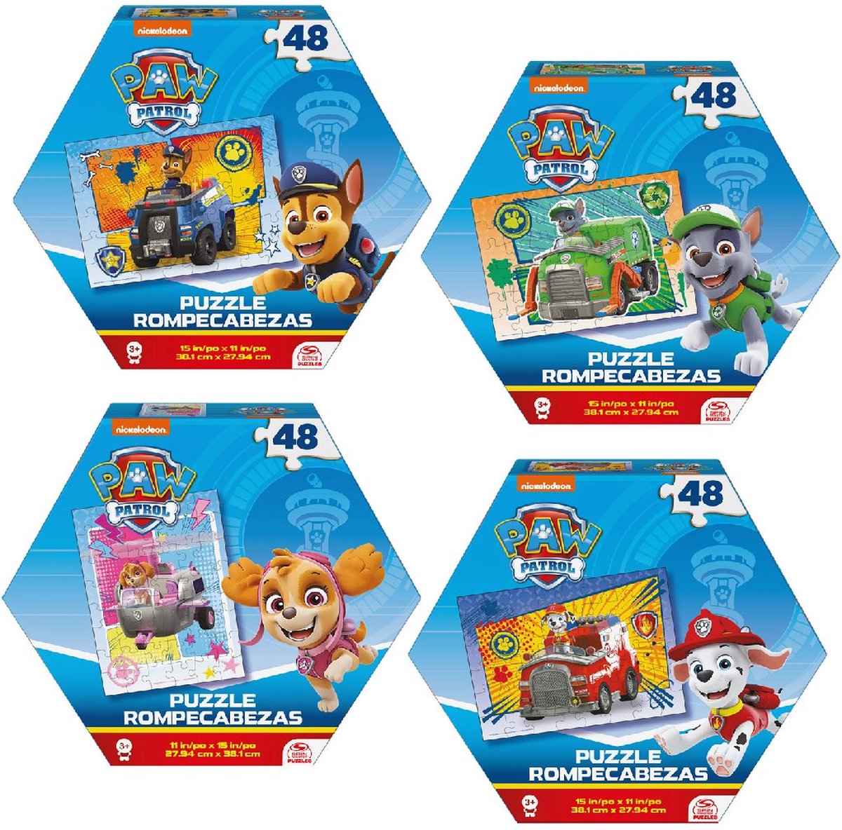 Paw Patrol Signature Puzzle 48pcs. Ass.