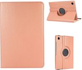 Convient pour Samsung Galaxy Tab A9 cover - Tablet A9 cover - 8,7 pouces - Case - Case Cover - Bookcase - Rotatif à 360 - Rotatif - Couvercle rotatif - Avec support - Housse de protection Tab A9 - Or rose