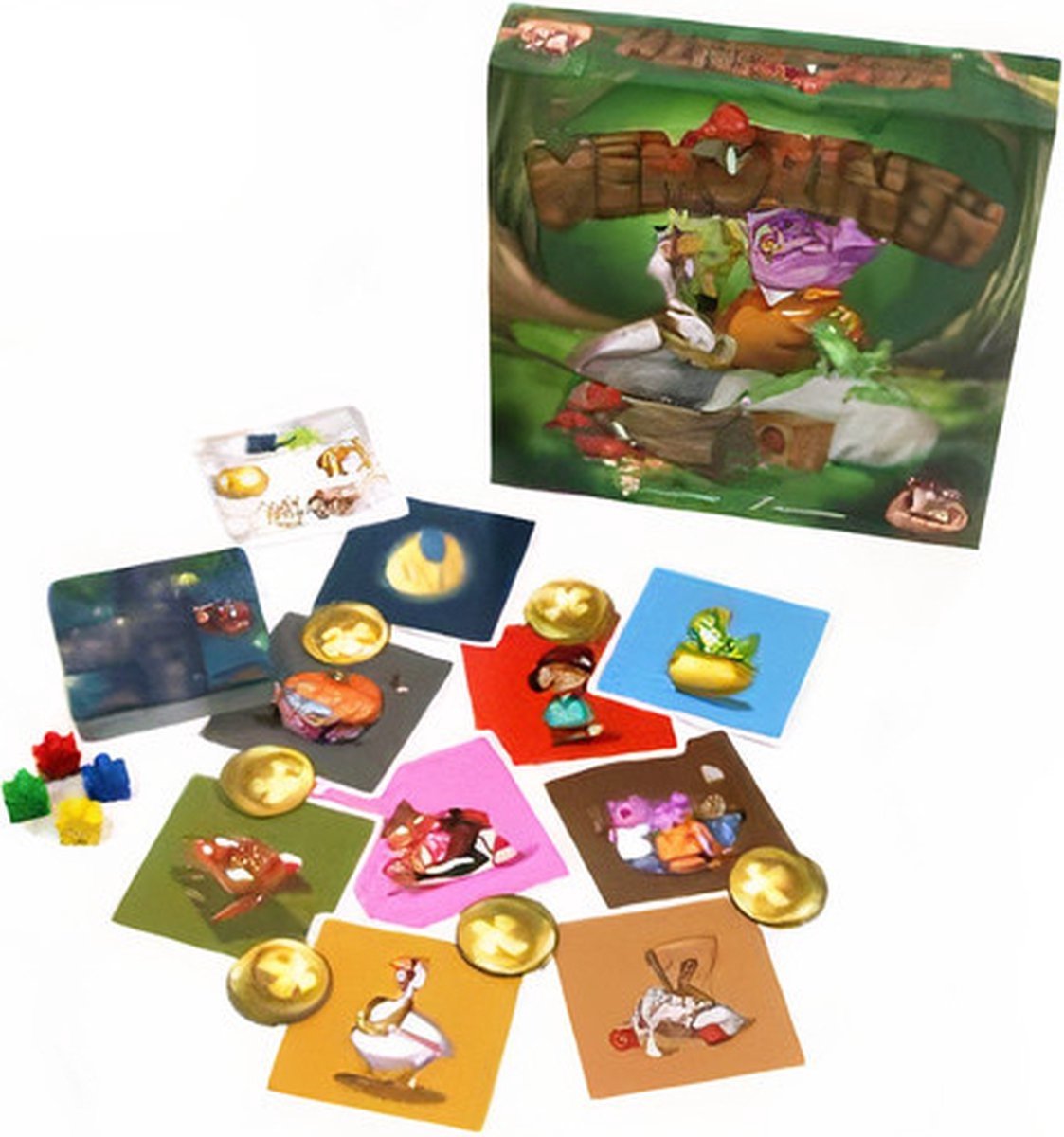 White Goblin Games - Memorinth - familiespel - 2 tot 4 spelers - 10 minuten - Vanaf 6 jaar — cadeau in Spellen & Speelgoed - foto 3
