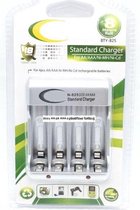 Chargeur de batterie Piles AA, AAA et 9V 1 pièce de marque privée inkmedia®