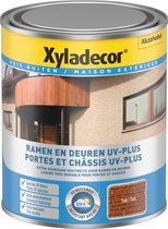 Xyladecor Uv-Plus pour fenêtres et portes - Teinture pour bois - Teck - 0,75 L