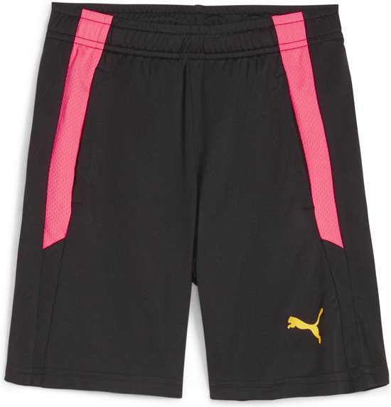 PUMA teamLIGA Training Shorts 2 Jr (open pockets) FALSE Sportbroek - Puma Black-Sun Stream