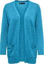 Only Vest Onllesly L/s Open Cardigan Knt Noos 15174274 Aquarius Dames Maat - S