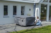 Rond tuinsethoes XL beschermhoes tuinset 320 x 85 Grijs