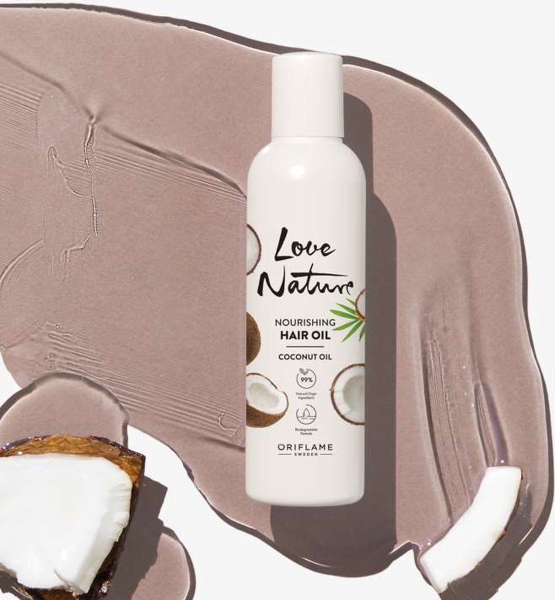 LOVE NATURE - Nourishing Hair Oil Coconut Oil