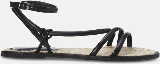 Mangará Anginco Dames sandalen Leder - Zwart - Maat 41