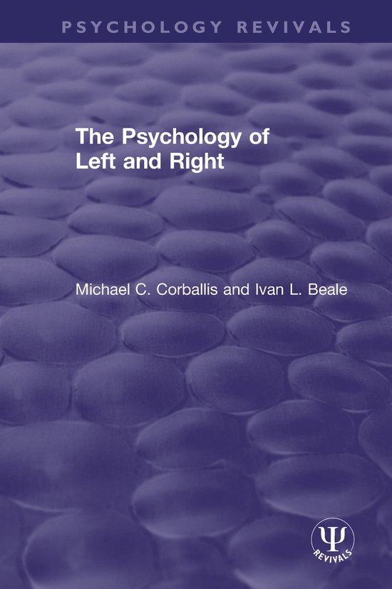 Psychology Revivals-The Psychology of Left and Right - cover