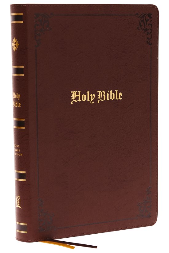 KJV Holy Bible: Large Print with 53,000 Center-Column Cross  ... - cover