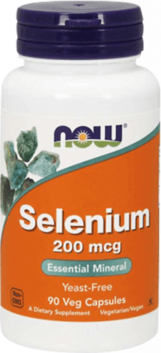 Goedkoopste Vitaminen - Selenium 200mcg 90 Capsules - Now Foods