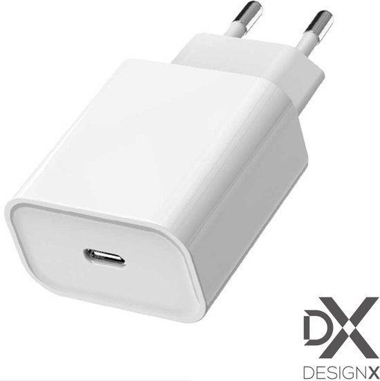 Adaptateur Power USB-C 20W - Chargeur Universel - iPhone 12/13/14/15 (Pro) Samsung - iPad - Chargeur rapide - Prise - Chargeur - PD
