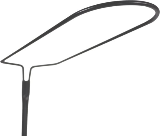 Tryco Graphite Ovaal Sluierstandaard Met Voet — afbeelding 2