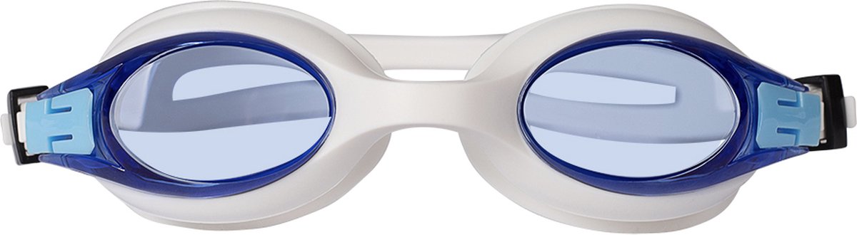 zwembril | Volwassen | rond | wit/blauw