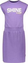 Meisjes midi jurk wafel - Lilac