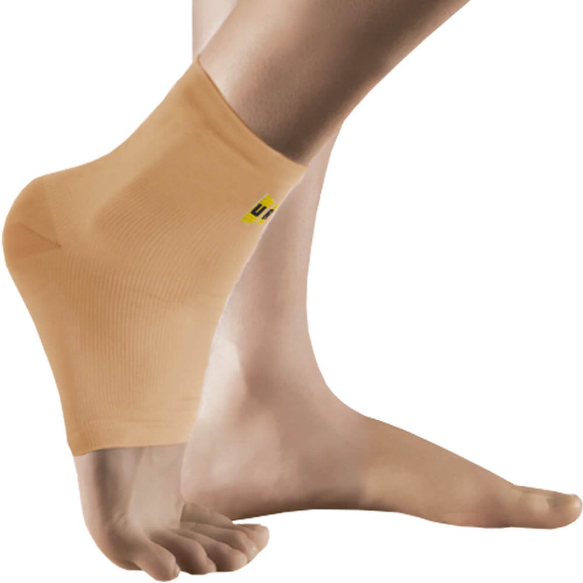Uriel - Enkelbrace - Enkelbandage - Hielondersteuning - Unisex - Beige - Maat XS