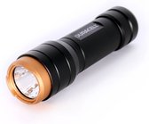 Lampe de poche LED Duracell + piles 3Xaaa Zwart