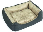 MaxxPet kussen de lit pour chien - Coussin pour chien - Lit pour Chiens - Panier pour animaux - Coussin pour animaux - 50x40x18cm