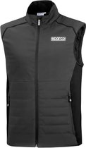 Sparco Bodywarmer met voering en winddicht - Grijs/Zwart - Bodywarmer maat XXL