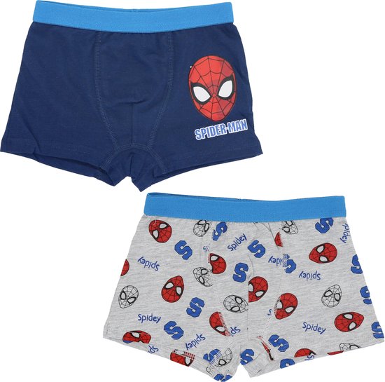 Boxer Spiderman - caleçon - caleçon - Marvel - 2 pièces - taille 134/140