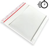 Brievenbus Envelop A4+ - 100 + 10 Gratis - Verzendverpakking - Brievenbusdoos - Wit - 35 x 25 x 3,2 cm