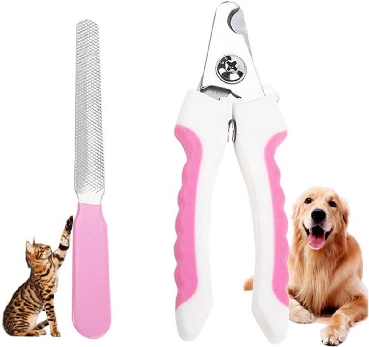 Goedkoopste Jumada's - Professionele Nagelschaar/Vijl - Knipper voor Honden en Katen - Tang voor Konijnen, Cavia's en andere Dieren