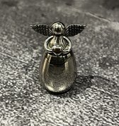 Mini urn - Zilver - Engel - Urn voor as - (Urn) Small