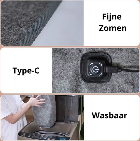Biologische Wollen Topper 6 cm met Wol Gewatteerde Hoes Baumberger