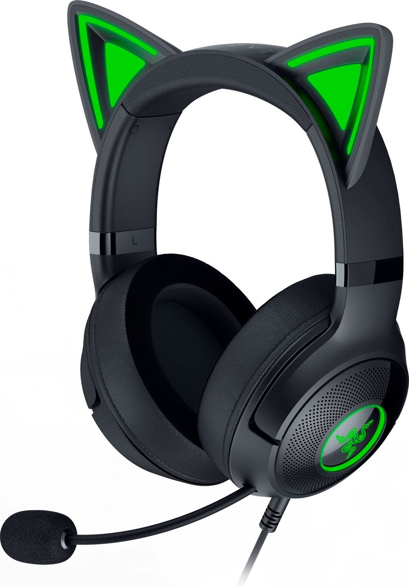Razer Kraken Kitty V2 - Bedrade Gaming Headset - Zwart