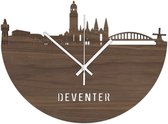 Skyline Klok Deventer Noten Hout Wanddecoratie Voor Aan De Muur City Shapes